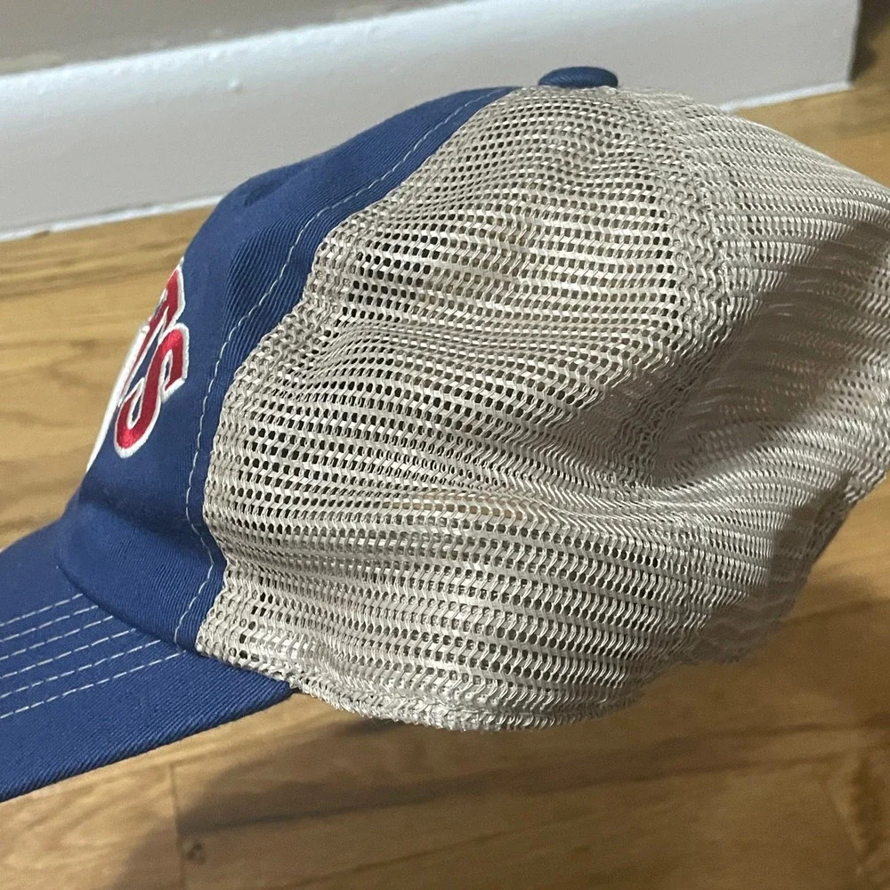 New York Giants NFL Team‎ Apparel Blue Trucker Hat Cap One Size Adjustable NWOT